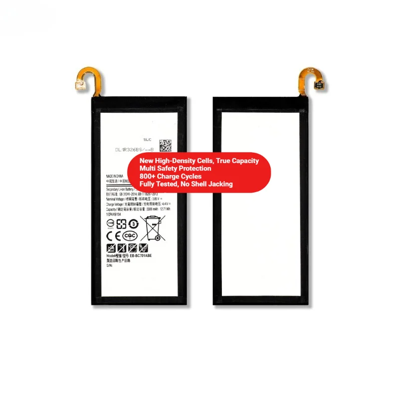 EB-BC701ABE for Samsung C701/C7 Pro/C7010 Phone Battery 0Cycle High Capacity Battery Replacement Bateria Grade A Cell with Tools