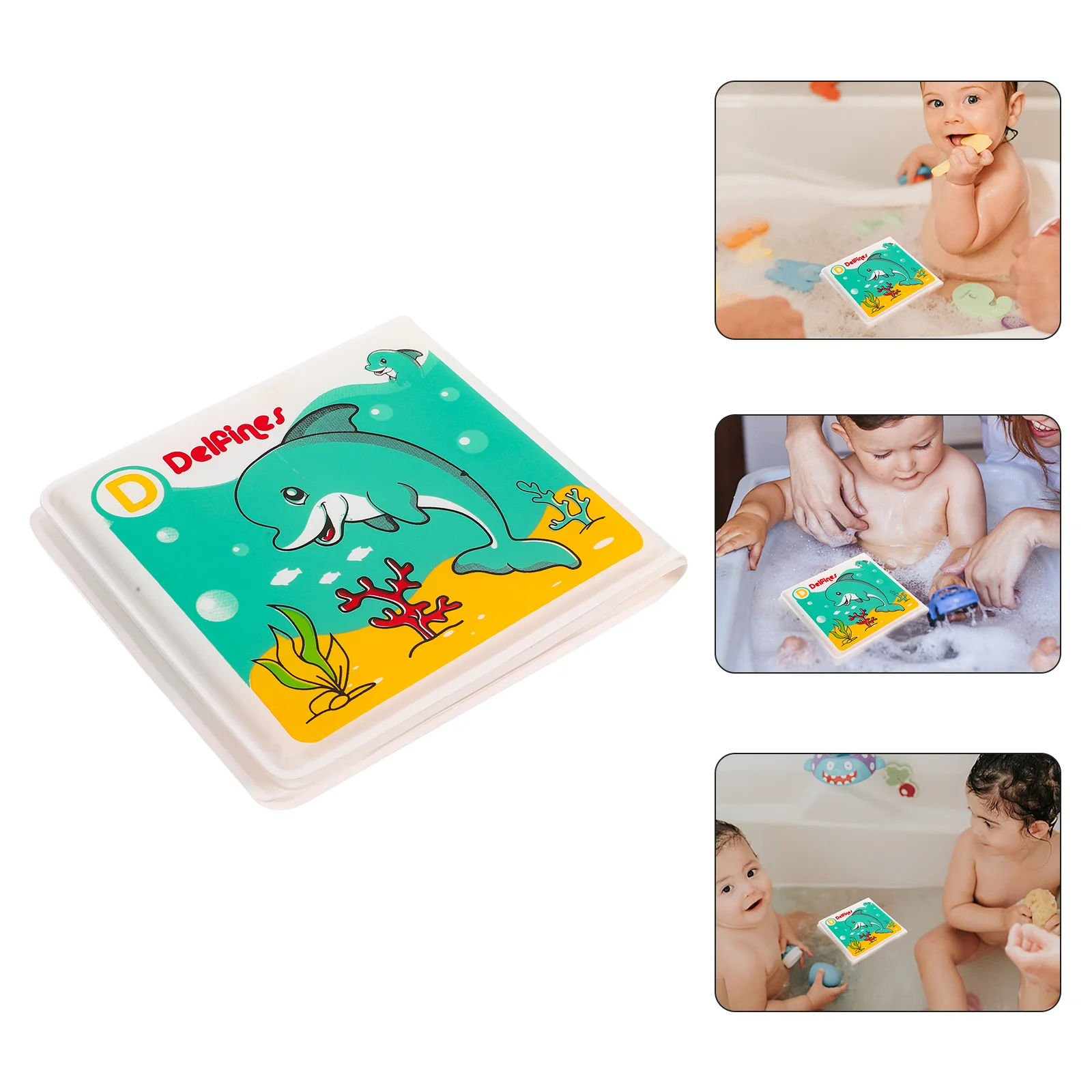 Kinderbadboek Decoratief Water Spaans Drijvend Nuttig Praktisch Versier Douche voor Badtijd Baby