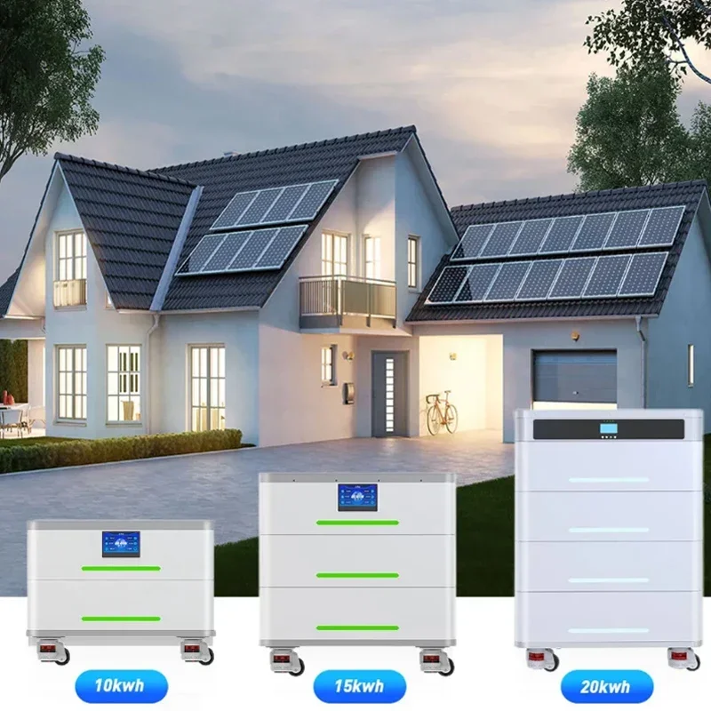 10Kwh 15Kwh 20Kwh All in One ess Hybrid Inverter Stackable Solar Battery with Inverter Home Lifepo4 Battery Backup Storage