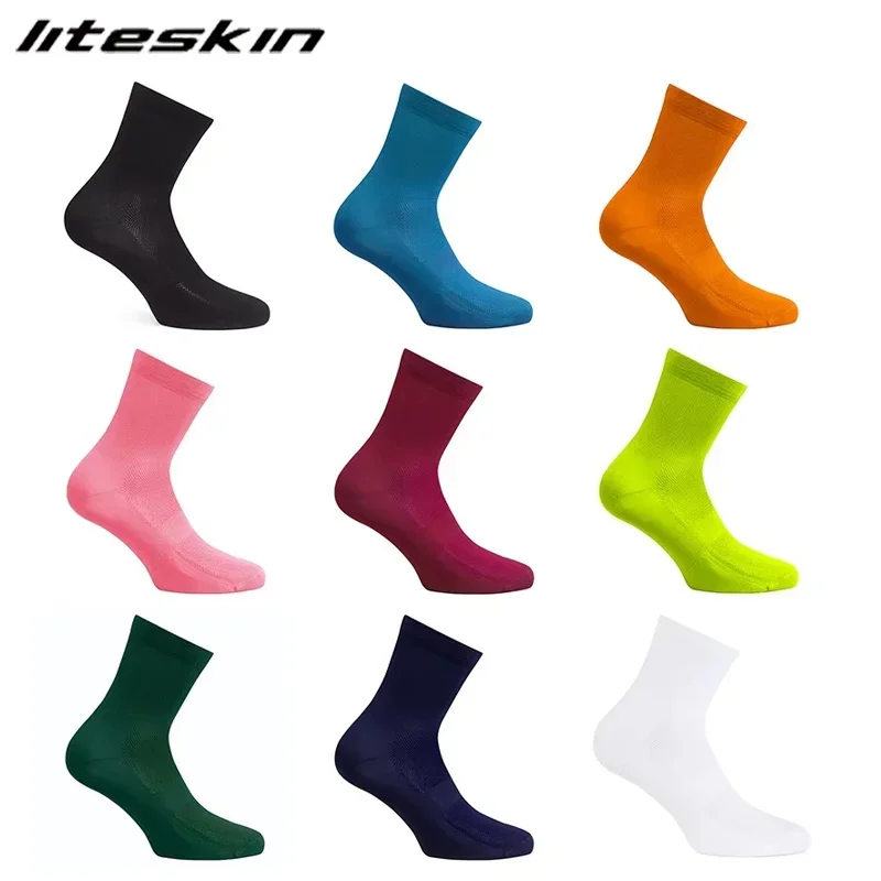 Liteskin Toccata Aero Cycling Socks Men Women Professional Road Bike MTB Race Basketball Running Soccer Fitness Sport socks