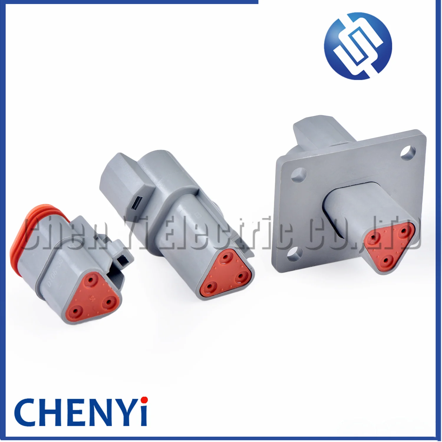 3 Pin Automotive Waterproof Connector Male or Female Wire harness plug DT06-3S DT04-3P DT04-3P-L012 For Deutsch DT series