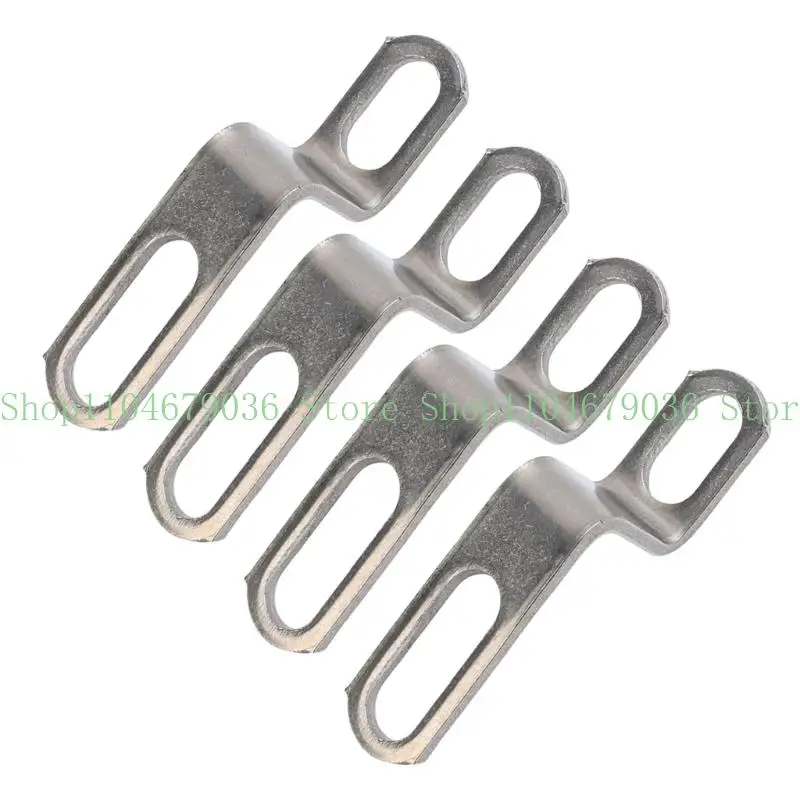 652F Precisions Stainless Steel Motorcycle Exhaust Mounting Bracket Exhaust Hanger Muffler Bracket Fixing Clamp