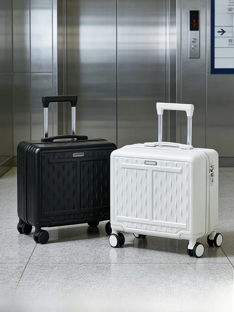 18-inch-lightweight-travel-suitcase-carry-on-luggage-short-trip-password-protection-no-checked-baggage-fashionable-trendy-bag