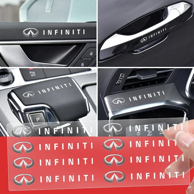 Car Random post Sticker Steering Wheel Decal Interior Decoration for INFINITI FX35 Q70 Q50 Q30 QX30 QX50 QX70 M37 G35 G37 FX37