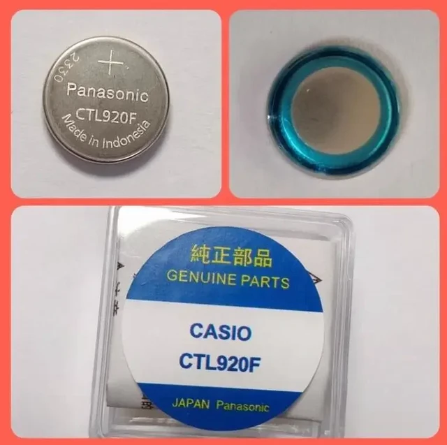 New Original CTL1616 CTL920 CTL920F CTL1616F For Casio Citizen Solar button cell watch photokinetic energy rechargeable battery AliExpress 502