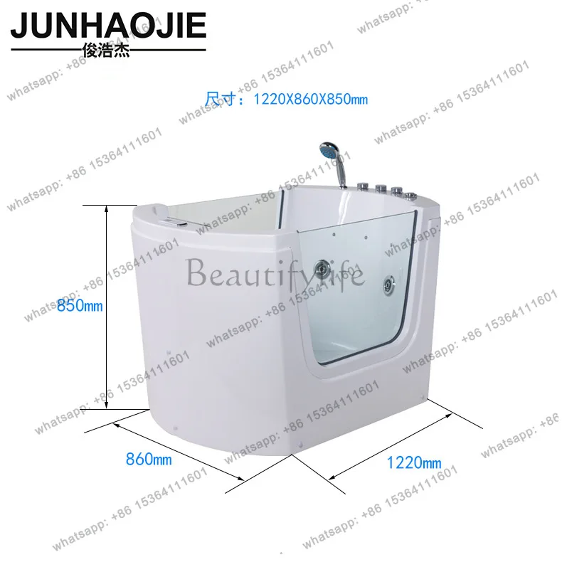 Mother and baby shop, bathtub Commercial swimming pool Jacuzzi Acrylic bath