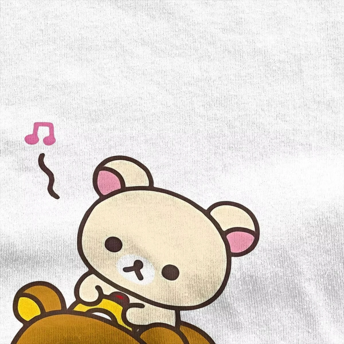 Car Drive Rilakkuma T-Shirt for Men Women Hipster Cotton Tee Shirt O Neck Short Sleeve T Shirt Plus Size Clothing