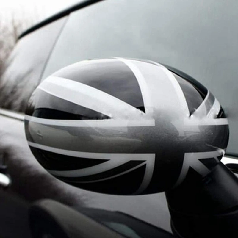 Side Mirror Covers Caps For Mini Cooper R55-R61 (Side Wing Mirror Cap With Auto Power Folding) Door Rear View Mirror