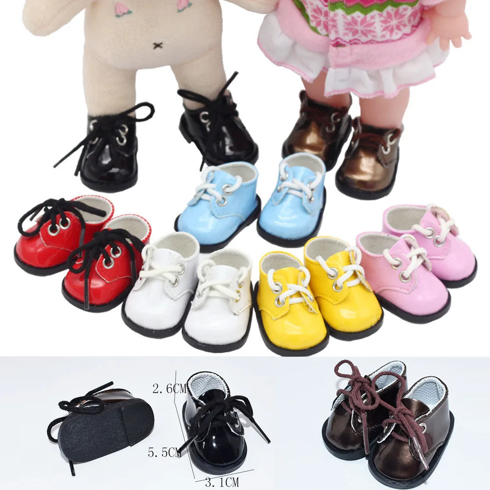 1/6 BJD Doll Shoes 5.5CM Shoes Fit for Nancys Doll, EXO Doll, 14.5 Inch Wellie Wisher & 32-34CM Paola Reina Doll Russian Toys