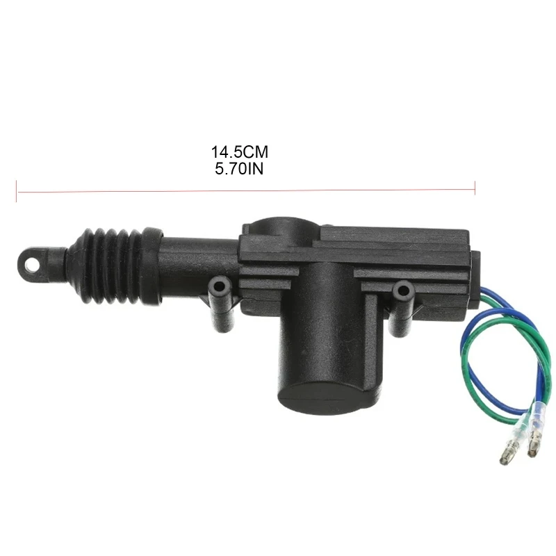 Universal Heavy Duty Power Door Lock Actuator Motor 2 Wire 12V Car Central Locking System Actuators Single Gun Type Kit