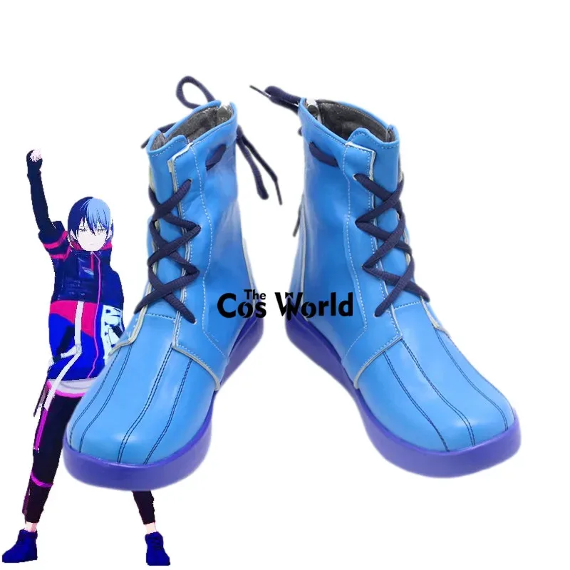 

PJSK Project Sekai Colorful Stage Feat Aoyagi Toya Аниме Обувь для косплея на заказ Сапоги