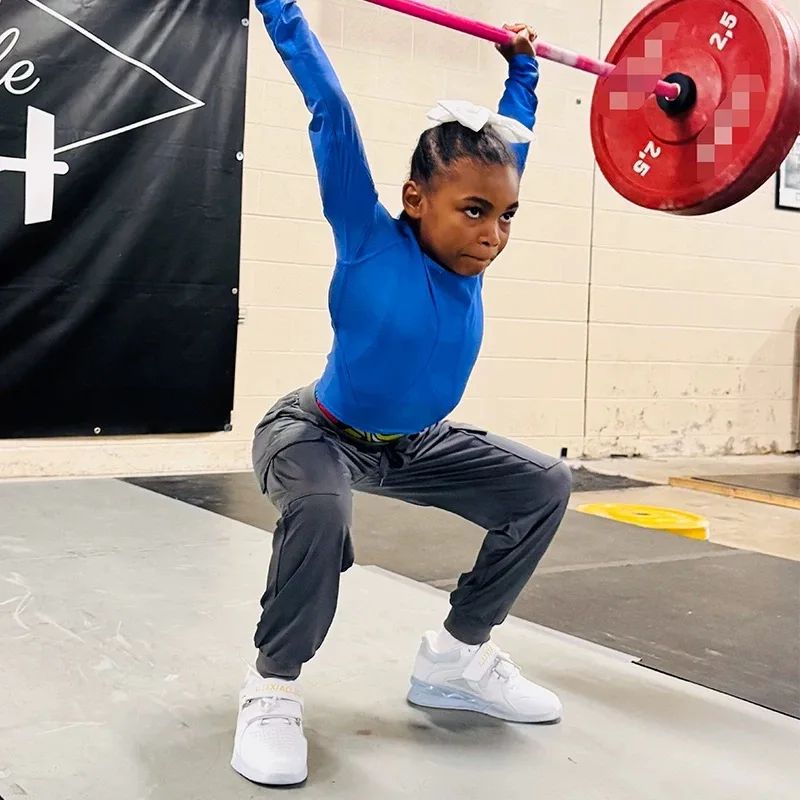 Diskon Besar 2025 Sepatu Tarik Keras Jongkok untuk Wanita Sepatu Angkat Berat Desainer Merek Sepatu Gym Dalam Ruangan Nyaman Wanita