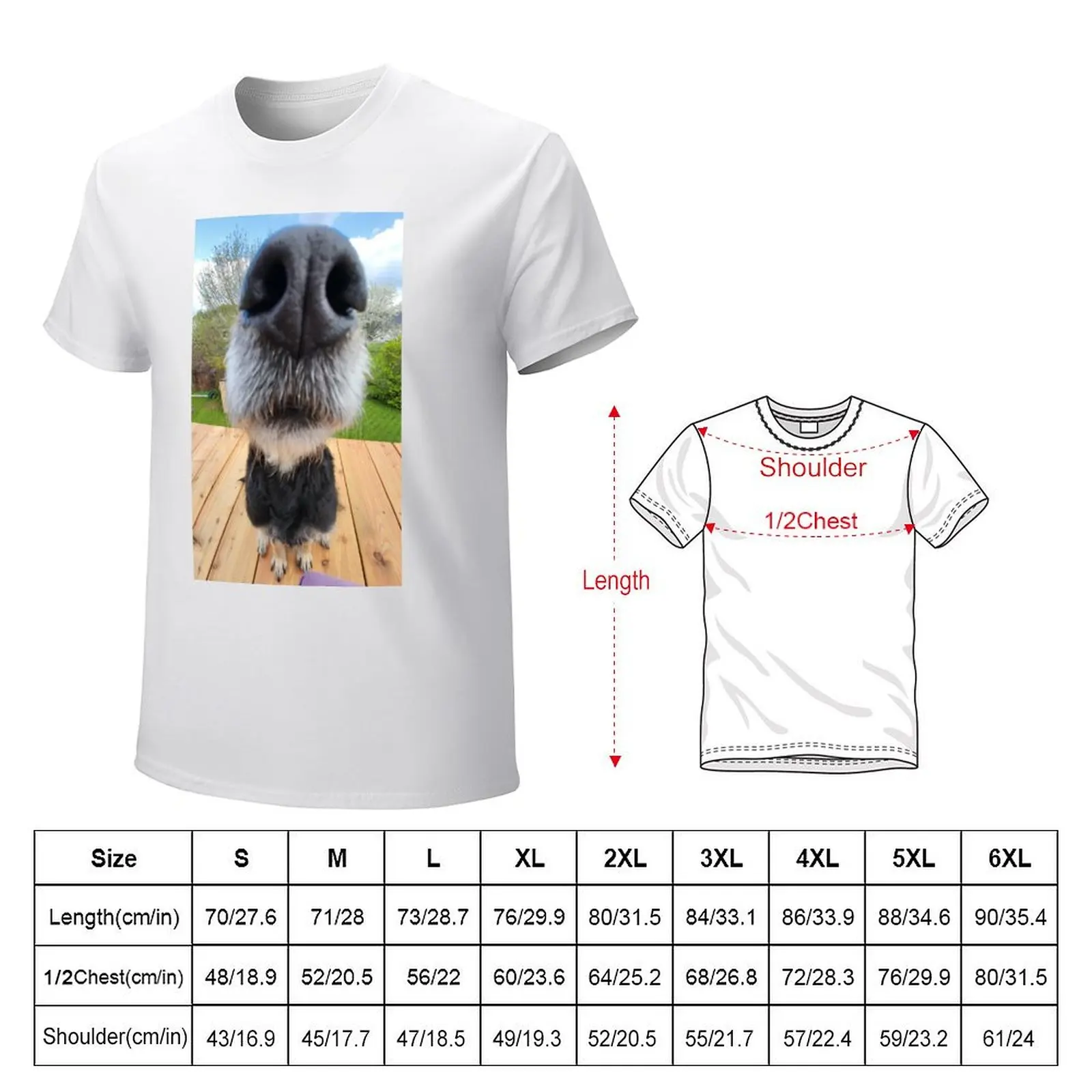 dog nose T-Shirt heavyweights new edition plus size tops mens clothes