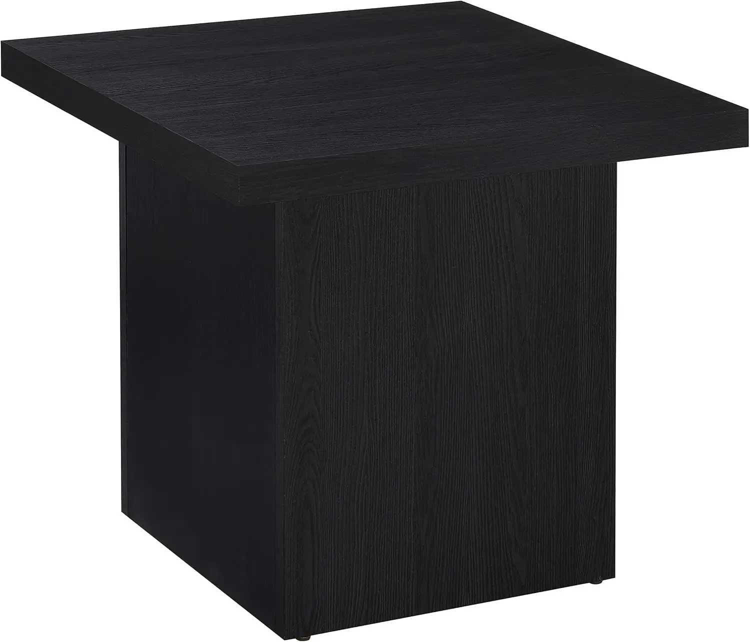 

Coaster Home Furnishings - Devar - Wood - Square End Table with Thick Top, Plinth Base, Scratch Resistance and Blocky Frame -