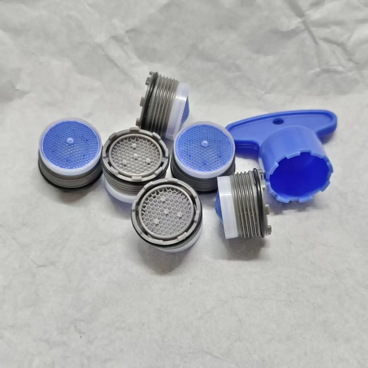 WASOURLF 2PCS M18.5 Male Thread Water Saving Tap Aerator Faucet Bubble Kitchen Basin Faucet Accessories Bathroom Part Wholesale