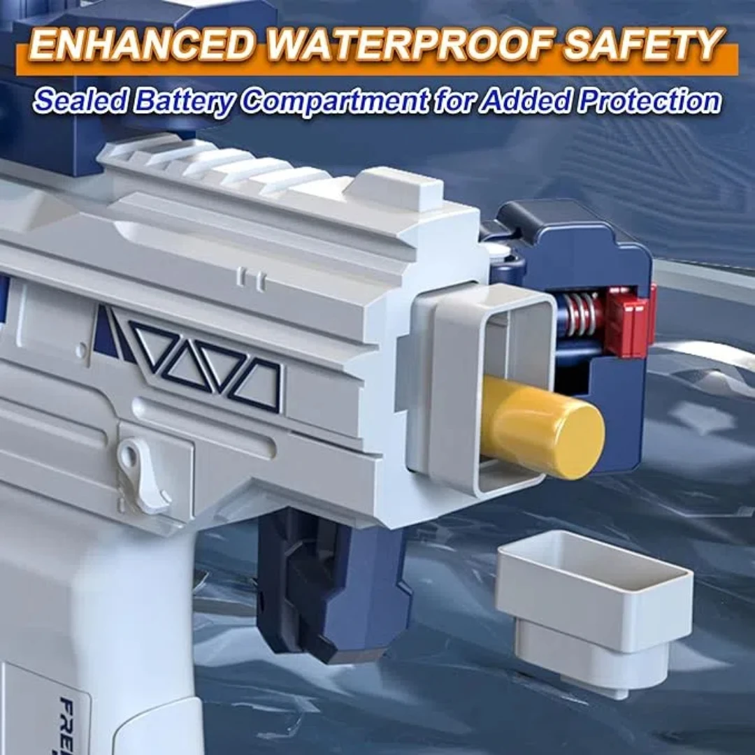 Pistola de agua eléctrica, juguete para adultos y niños, pistola de agua automática para fiesta en la piscina de verano, súper el mejor regalo para niños y niñas