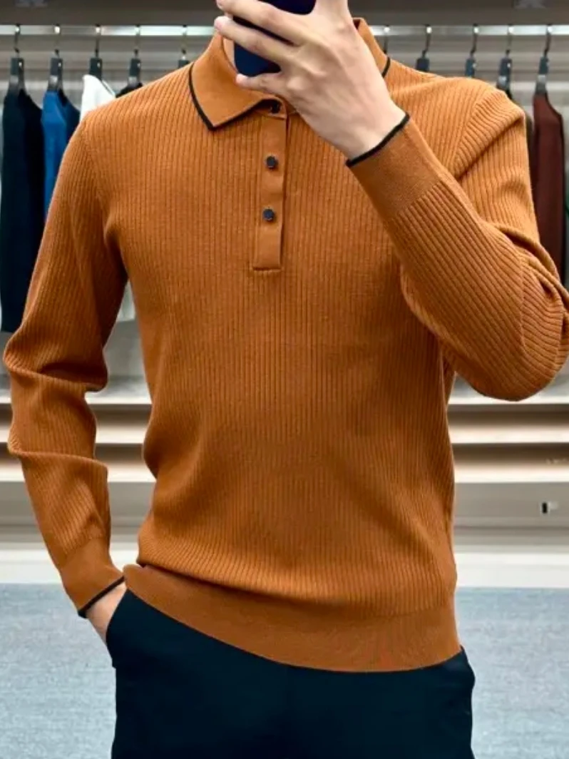 

Мужской вязаный свитер Sli: модный, универсальный, осенне-зимний, новинка, приталенный, антибактериальный, с длинным рукавом, с круглым вырезом...