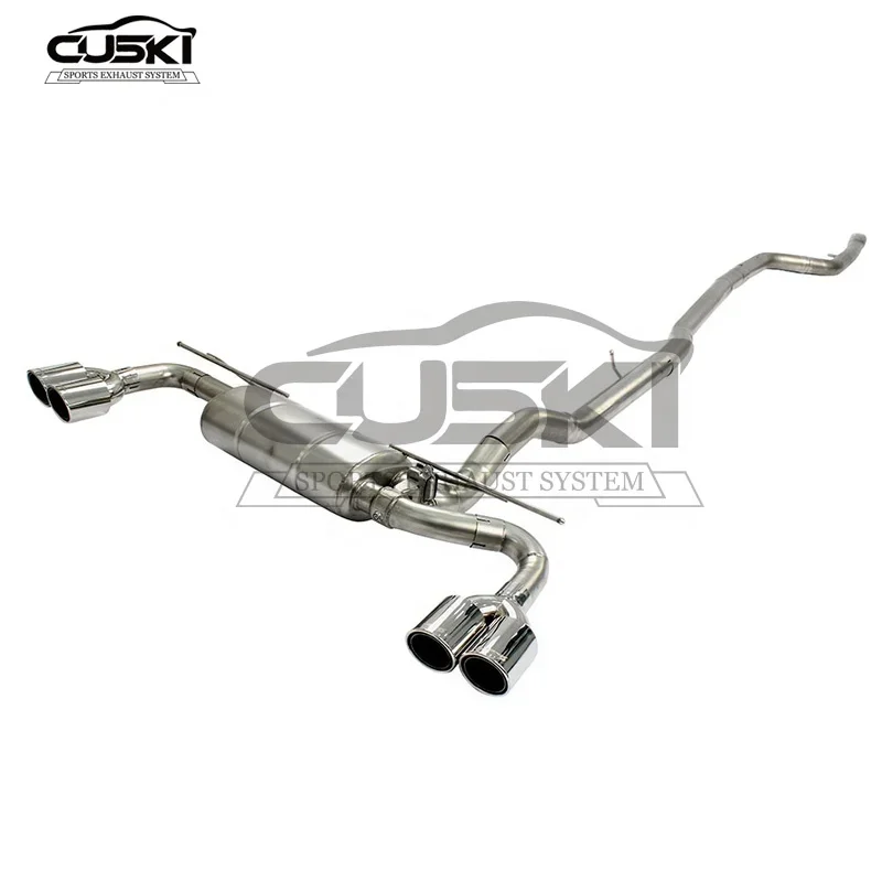 High Flow Catback Exhaust For BMW 525/528/530 G30/G38 2.0T B48 2017-2022 quality Stainless Steel car Exhaust Modification