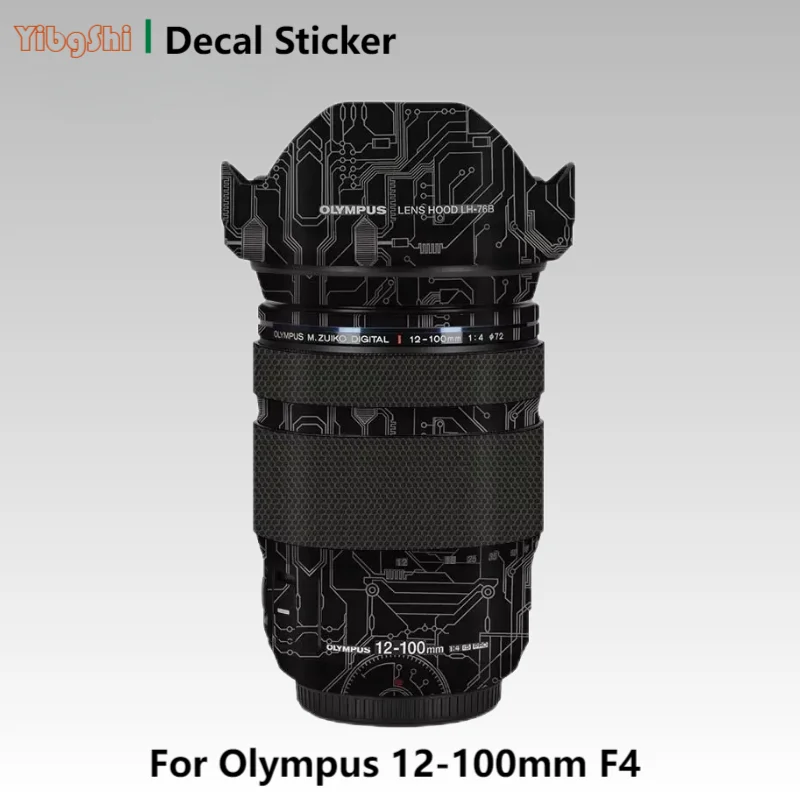 

For Olympus M.Zuiko Digital ED 12-100mm F4 IS PRO Lens Sticker Protective Skin Decal Vinyl Wrap Film Anti-Scratch Protector Coat