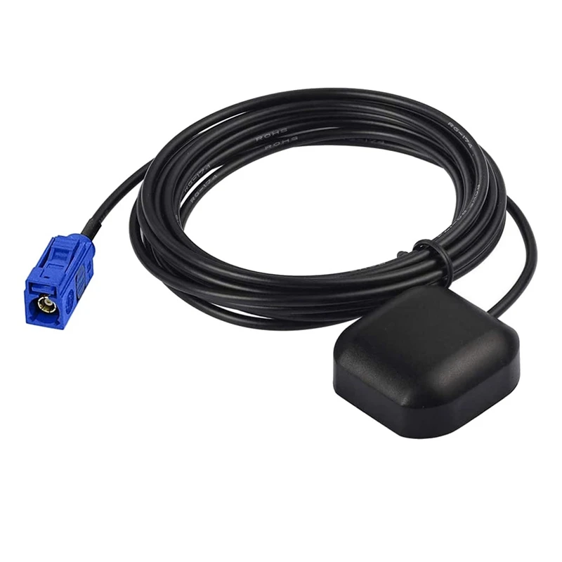 Vehicle Active GPS Navigation Antenna Fakra C Blue Car Antenna for Ford Dodge RAM GM Chevrolet GMC Jeep -BMW -Audi Benz