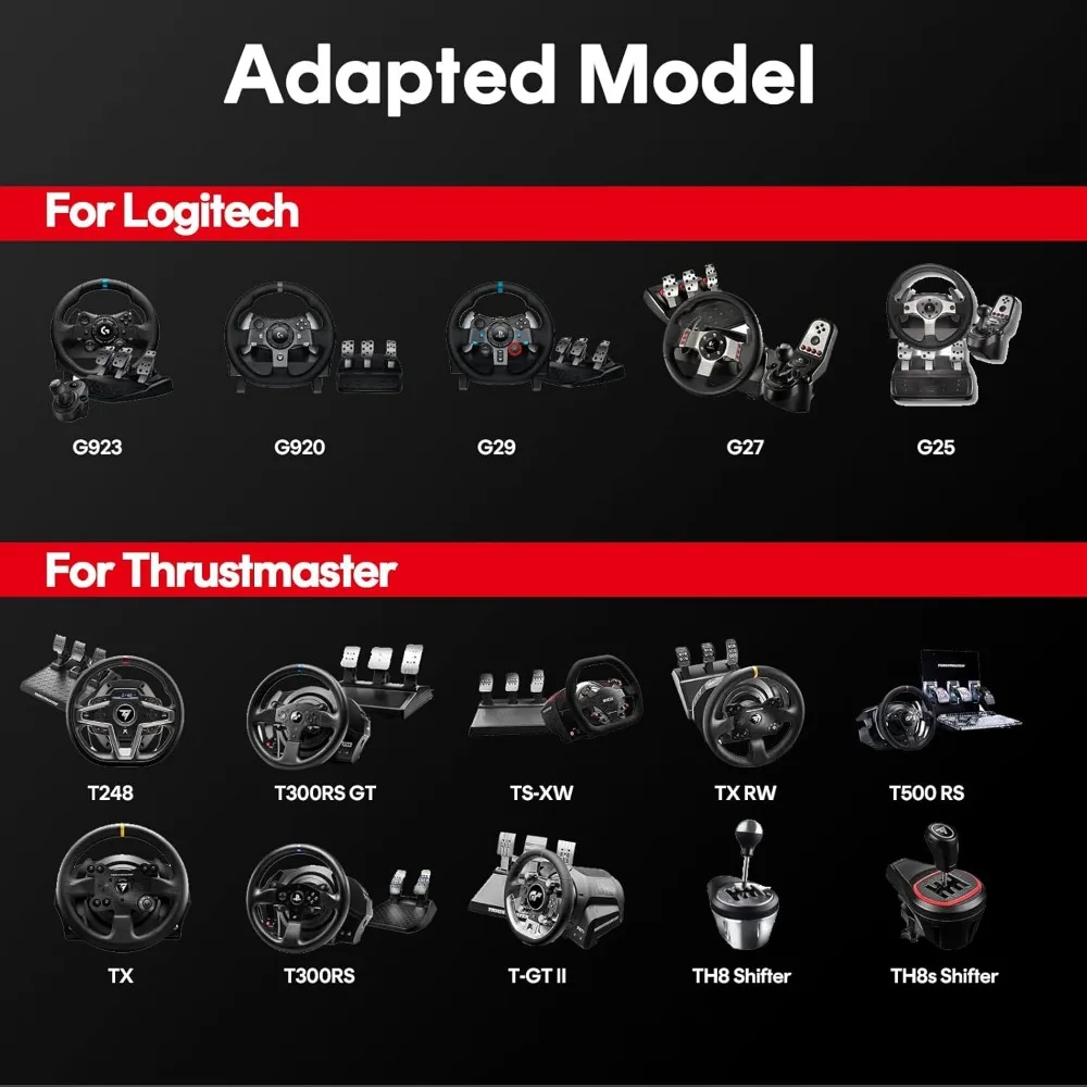 قمرة القيادة لمحاكاة السباق لـ G920 G29 G923، محاكي السباق لـ Thrustmaster T248X T248 T300 T150 458 TX Xbox PS5 PS4 PC