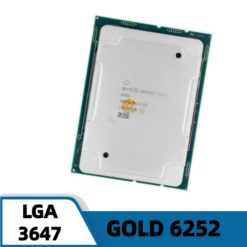 Gold 6252 CPU 24 Cores 48 Threads 2.1GHz 35.75MB 150W LGA3647 GOLD6252