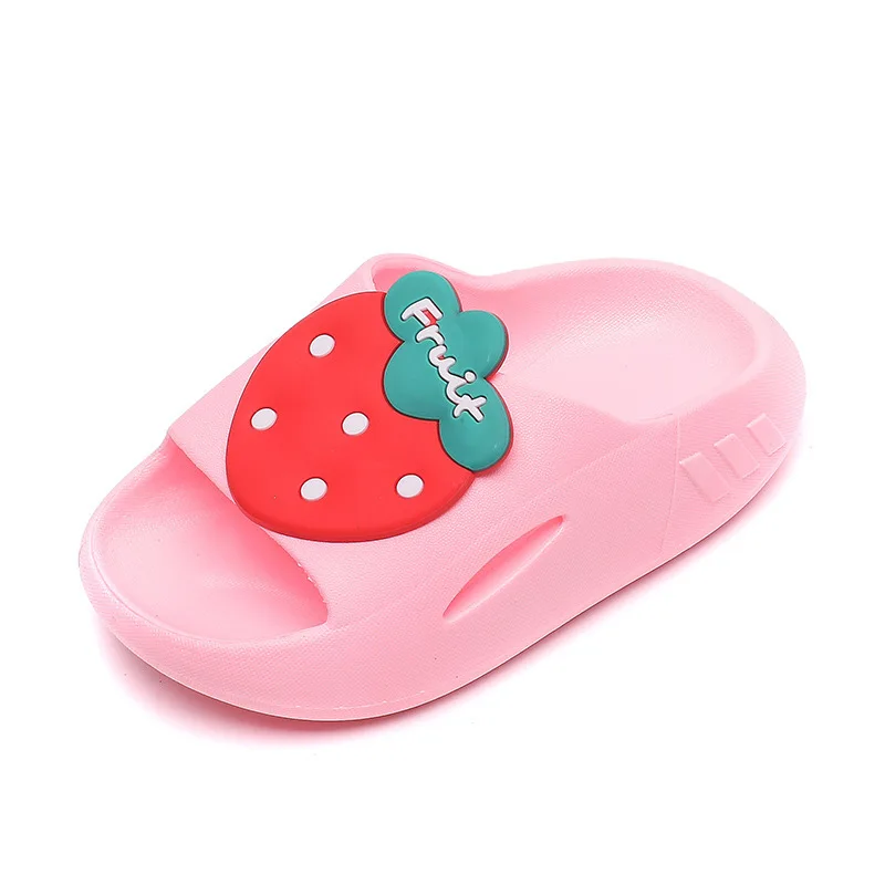 Summer Anti Slip1-10 Years Old Age Multifunctional Ethick Cartoon Cute Girl Baby  Kindergarten Boy Indoor Children Slippers