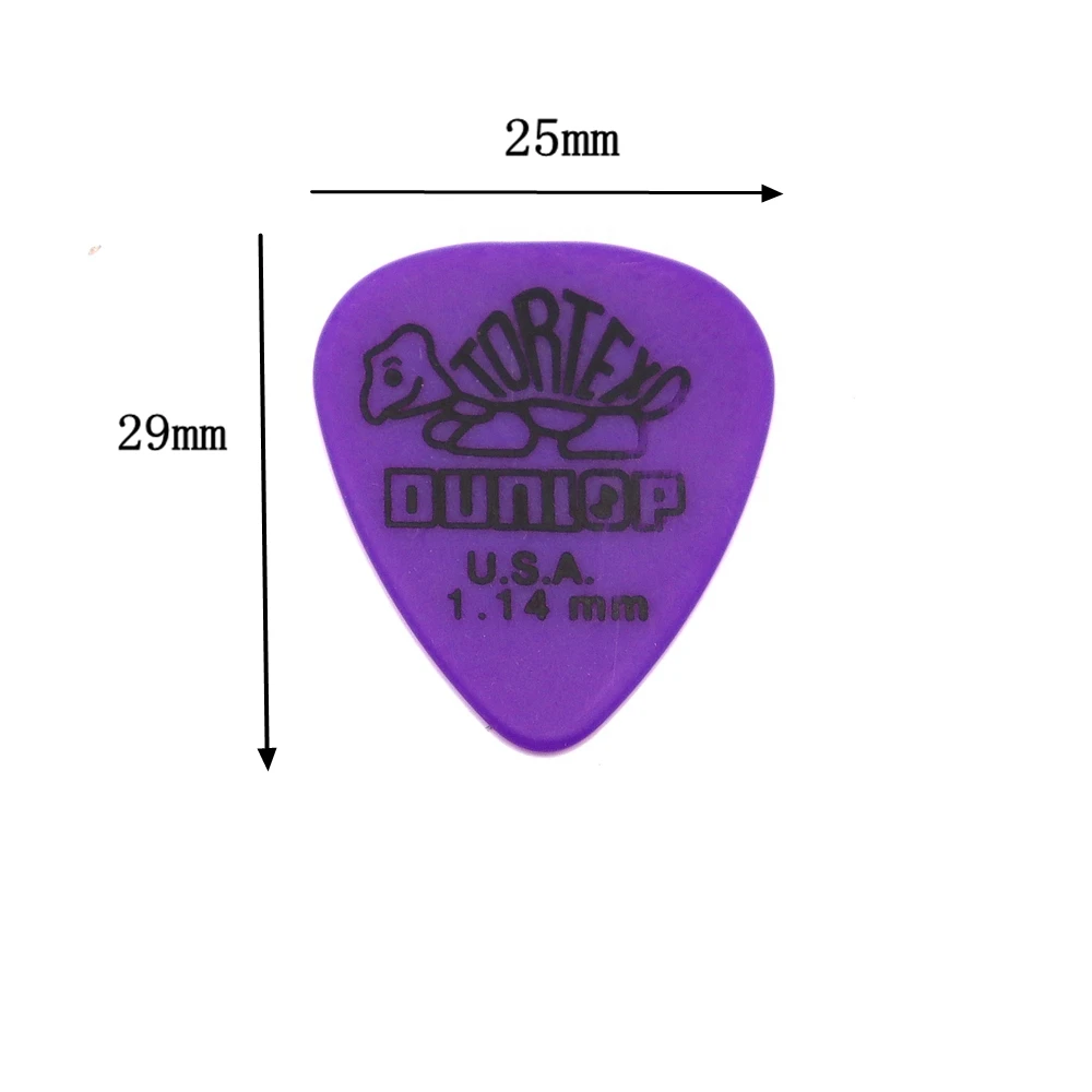 50pcs Guitar Picks Guitar Plectrum Electric Guitar Pick Accessories Thickness 0.5mm,0.6mm,0.73mm,0.88mm,1.0mm,1.14mm