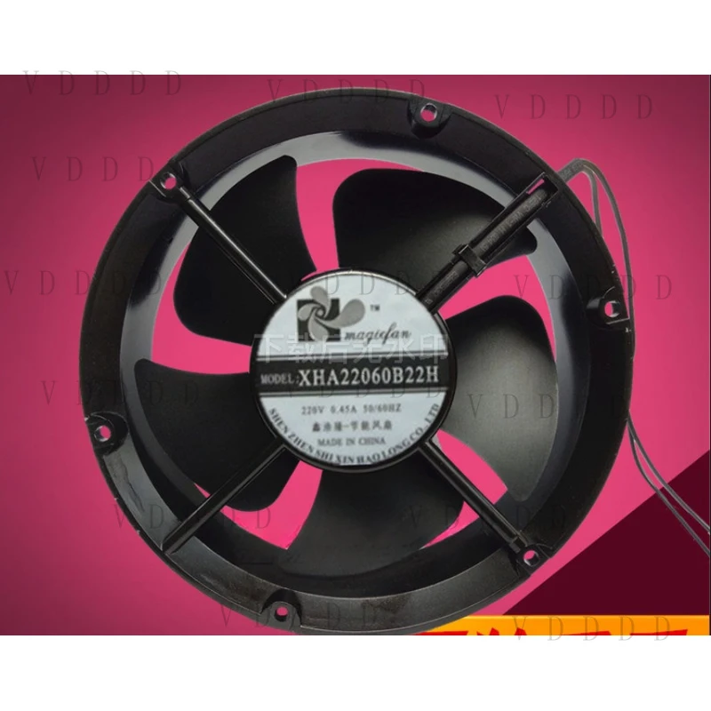 

LL for 1PCS MAGICFAN XHA22060B22H AC220V 0.45A 2-wire cooling fan
