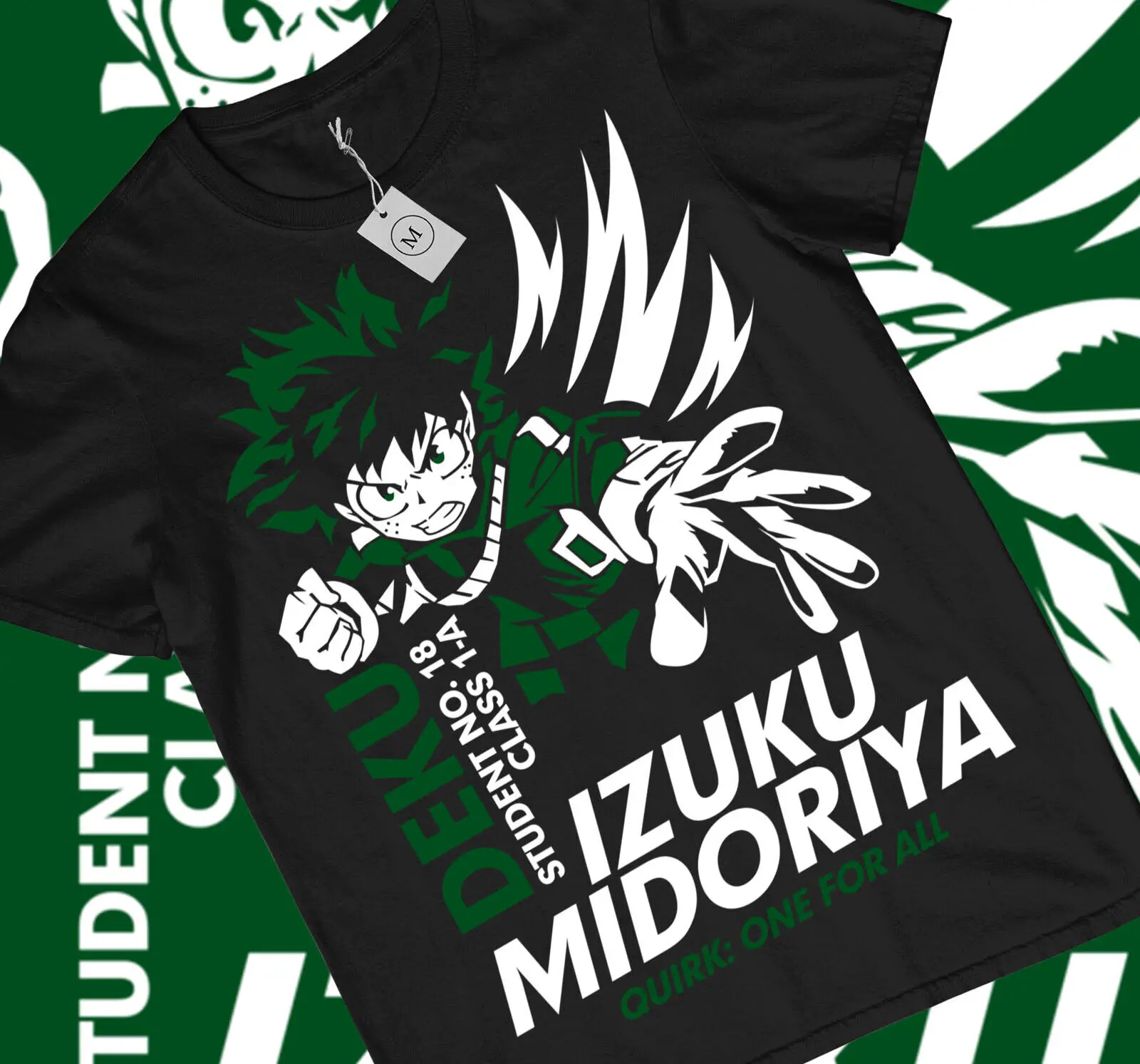 Izuku Midoriya Deku My Hero Academy T Shirt for Anime and Manga Lovers