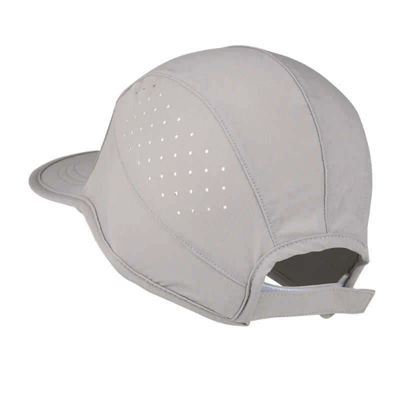 Connectyle Mens Foldable Sun Cap Outdoor Sports Hat Lightweight Quick Dry Breathable  Sun Protection Runner Cap