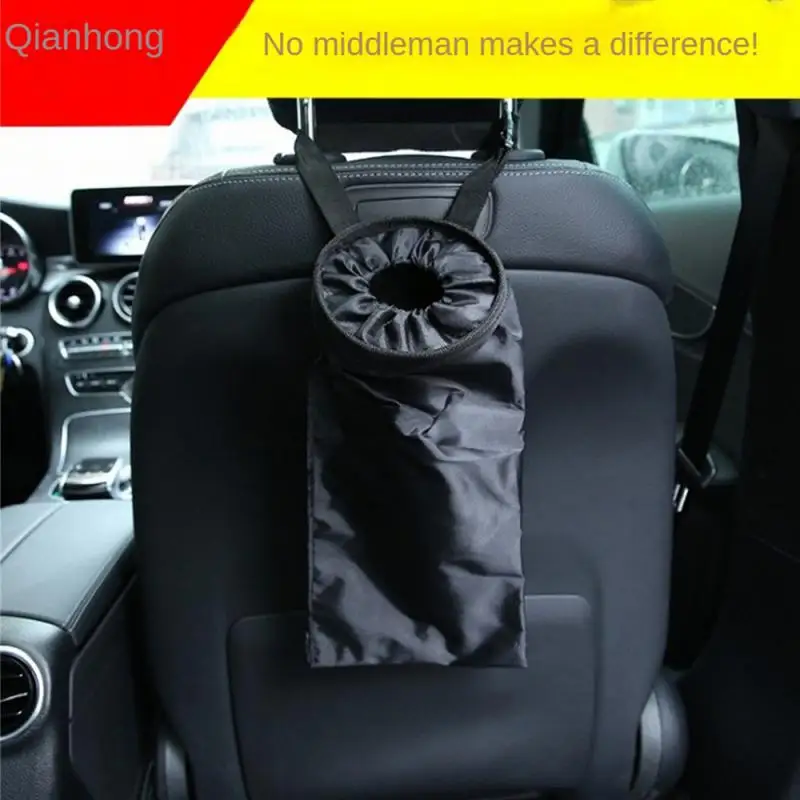 Car Trash Can Garbage Bag Portable Non-woven Seat Back Storage Bag  Leak-proof Box Organizer Pocket Car Interior Accessories