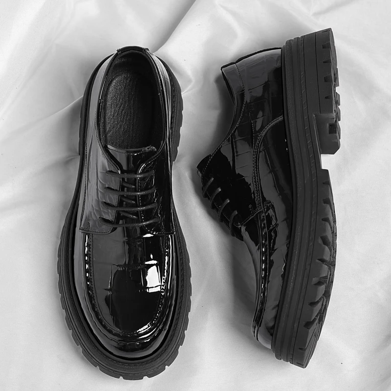 จระเข้พิมพ์รองเท้าผู้ชายรองเท้าหนังผู้ชาย Italiano Oxford รองเท้าผู้ชายธุรกิจชุดสํานักงาน 2025 Italiano Zapatos