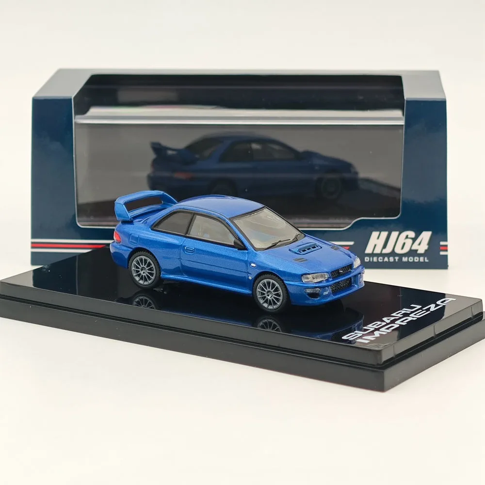 

Хобби Япония масштаб 1:64 Subaru IMPREZA WRC модель автомобиля из сплава, коллекция украшений