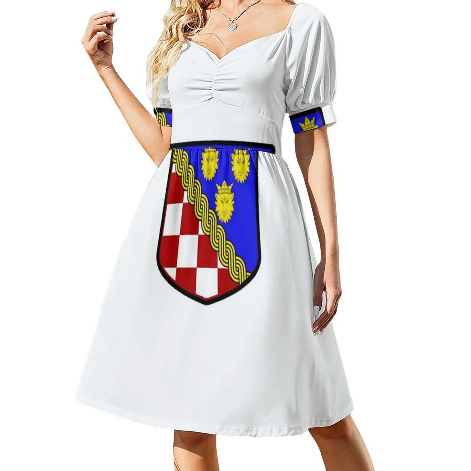 كريست كرواتياني ولكن تريد أن يمثل فستان الحفلات الأنيق للسيدات من Dalmatia مع خيارات قصيرة/طويلة/بدون أكمام