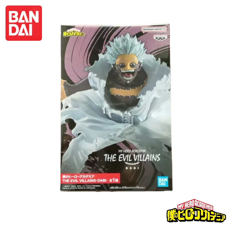 

В наличии 100% оригинал Bandai The Evil Villains My Hero Academia Dabi фигурка аниме модель оригинальные коллекционные украшения статуя игрушка