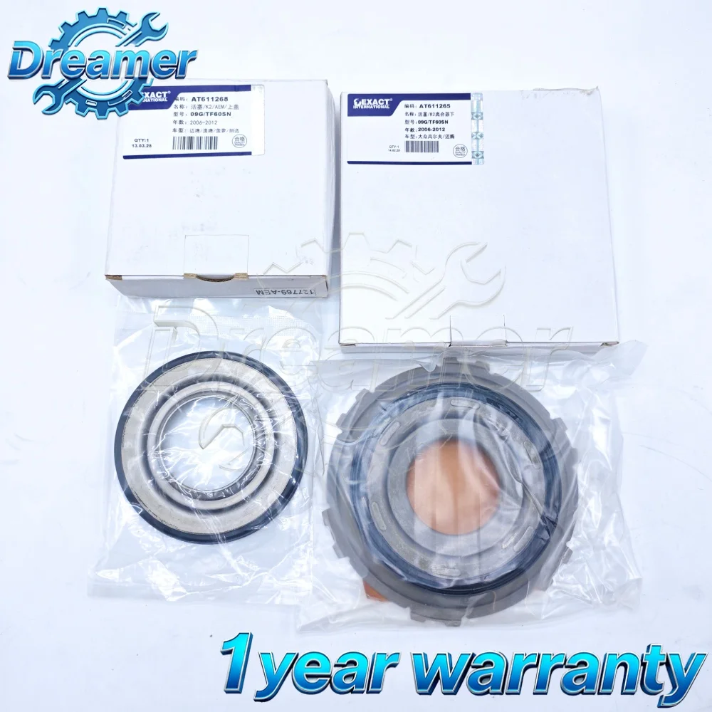 Brand New 09G 09K TF60-SN TF61-SN Transmission Piston Kit Improved Version For VW Polo Skoda Magotan Bora Lavida Gearbox 265964A