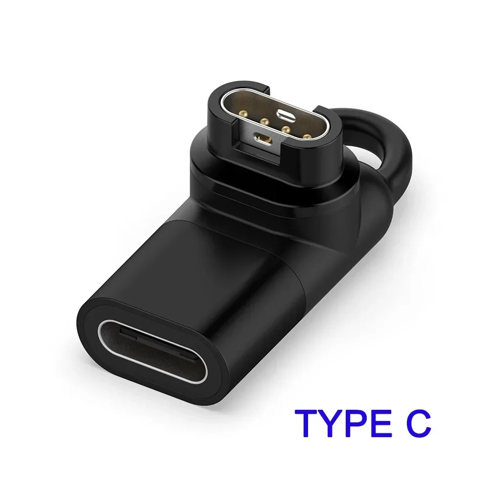 Ladeadapter für Garmin Fenix 8/7/7S/7X/6/6S, Forerunner 970/570/965/55, Instinct, Venu 3S/SQ, Vivoactive 6/5 - Typ-C-Adapter – Detail 1