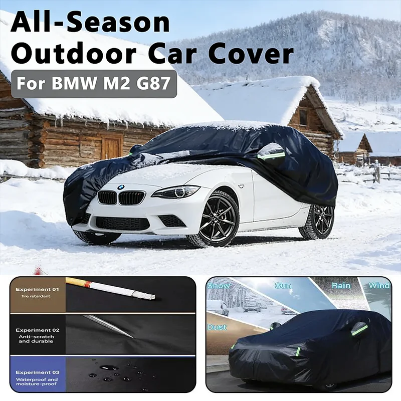 

Car covers for BMW M2 G87 Outdoor Protection Full Car Covers Snow Cover Sunshade Waterproof Dustproof Exterior
