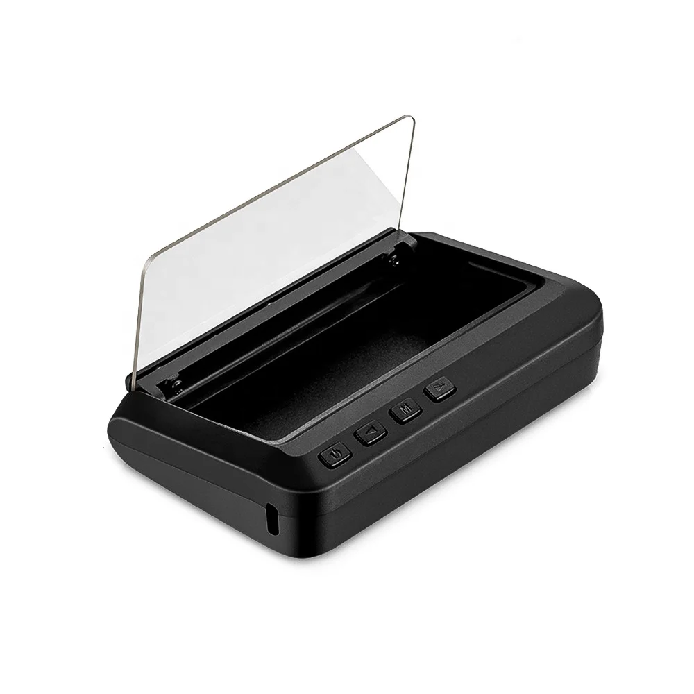 New Items 3inch C100 Car HUD Wireless  Head up Display OBD2 Speedometer Alarm