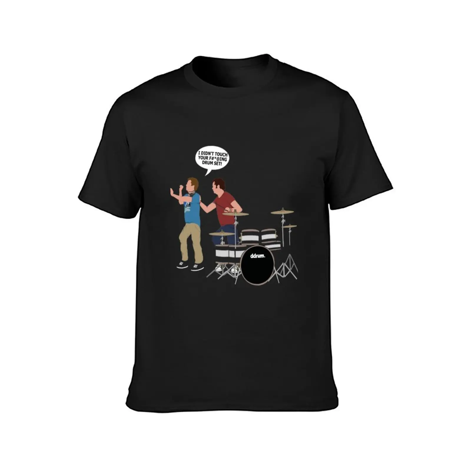 Step Brothers Drum Set T-Shirt Short sleeve tee anime customizeds plain black t shirts men