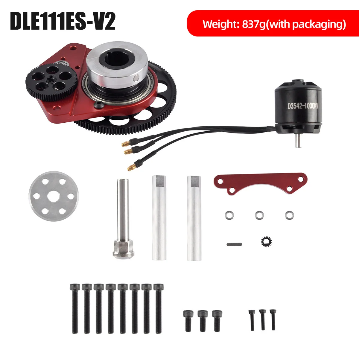 1set Electric Starter for DLE 111CC V2 Version Gasoline Engine RC Model plane