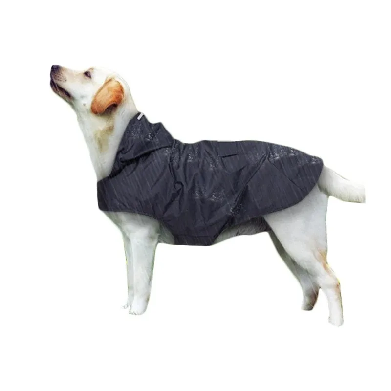 Gouden bontregenjas voor honden, geschikt voor wind en regen, buitenbenodigdheden, teddy, kleine, middelgrote en grote hond, S-6XL