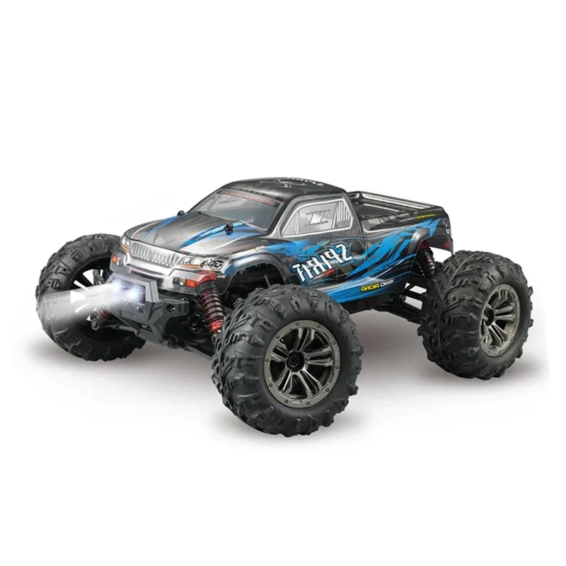 Rubber Snow Tires For RC HBX 16889 WLtoys 124016 /124017 Truggy Truck With 12mm Metal Hex Off Road Wheel