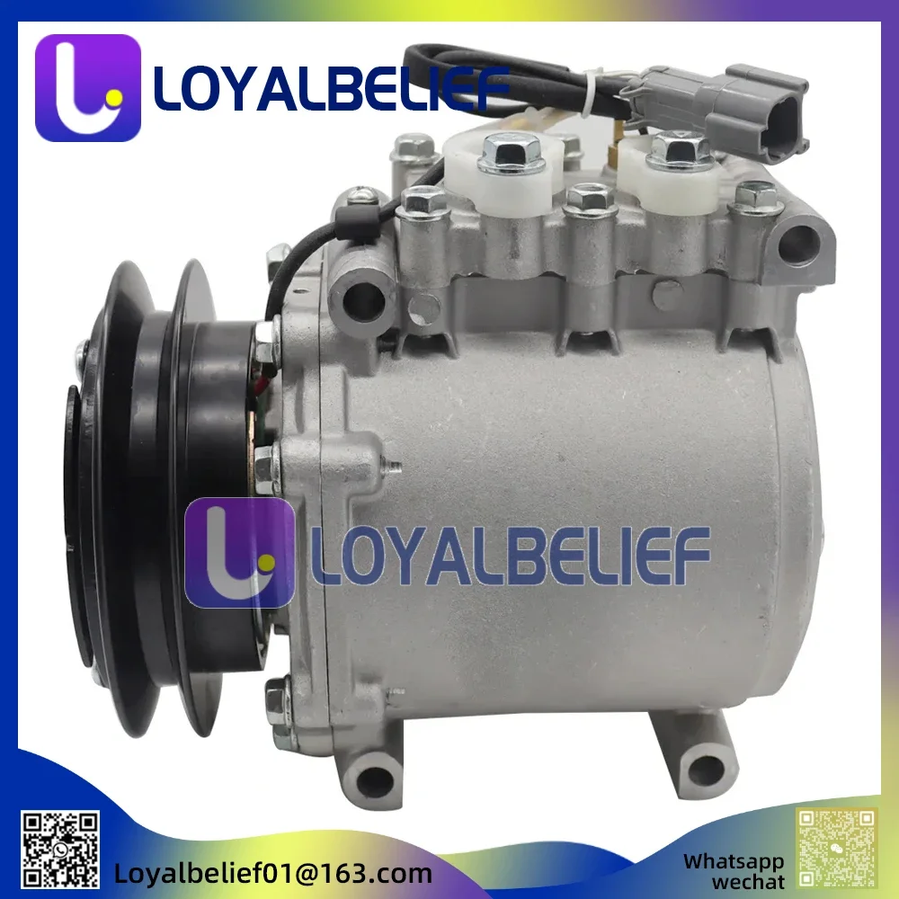 Compressor AC MSC90T para caminhão Mitsubishi Fuso 6M70 10M20/Canter FP5 FV5 FS5 MC 933485   MK 447133   AKC200A275 AKC200A257A AKC200A272