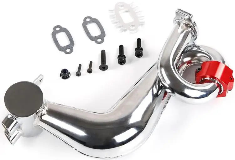 

Brand New High Performance Chrome Steel THOR Tuned Pipe Fits HPI Baja 5B SS 2.0 5T King Motor Rovan Baja buggies and trucks