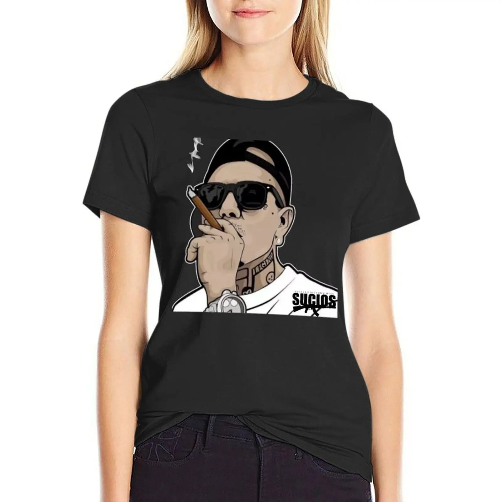 

King Lil G Rapper Mexican Rap T-Shirt anime sublime new edition animal print shirt for girls Womens graphic t shirts