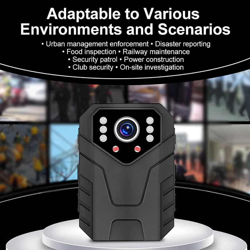 1080P Full HD Mini Camera 2 Inch Screen Night Vision Video Recorder Security Police BodyCam Home Surveillance Small Camcorder view 3