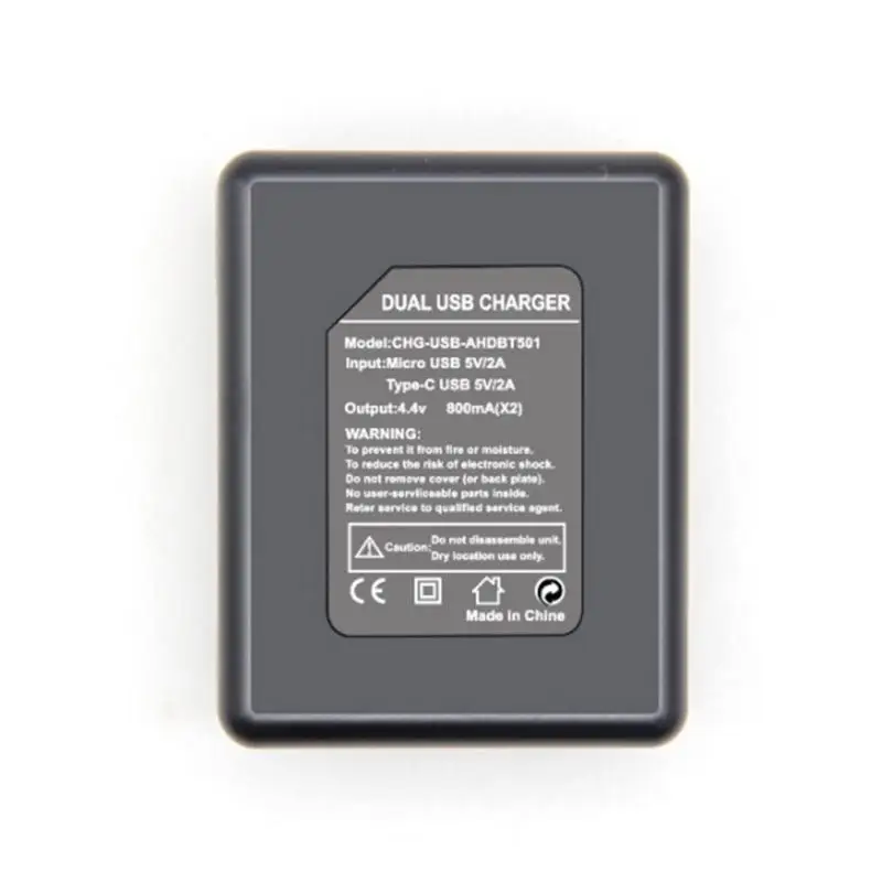 652F Travel Friendly AHDBT501 Battery Chargers for AHDBT501 Batteries Enabling Fast Simultaneous Charging and Portable Size