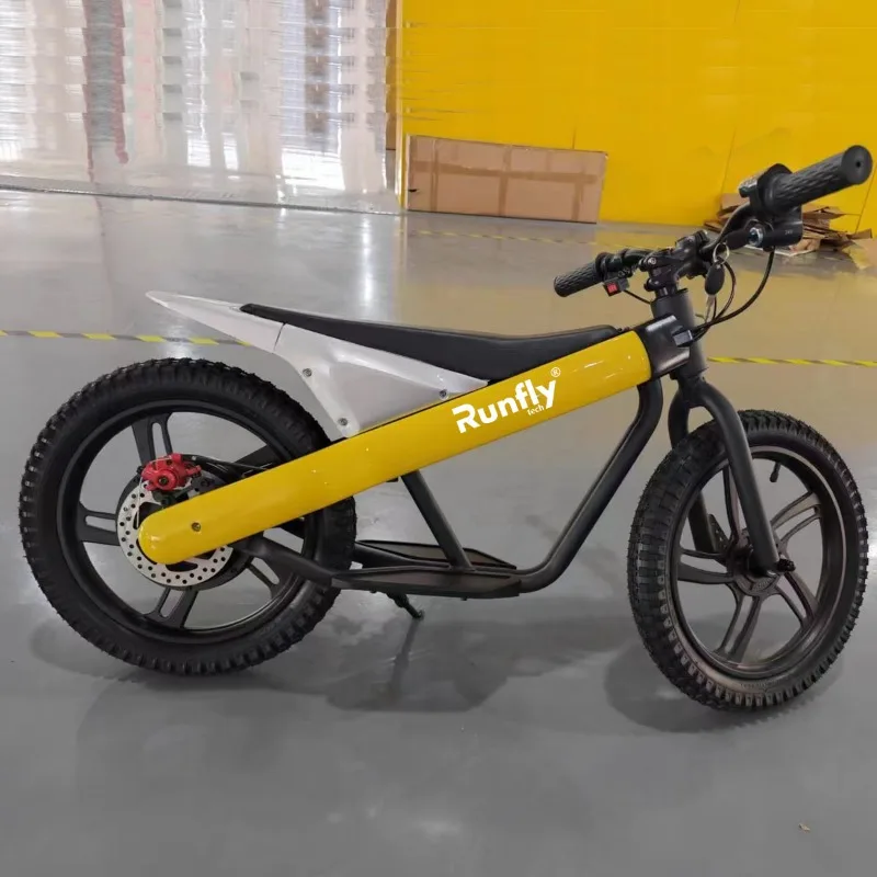 Bicicleta eléctrica para niños de 16 pulgadas, bicicleta deslizante, bicicleta de equilibrio,